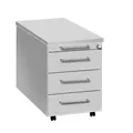 Produktbild: Kerkmann Lago Rollcontainer weiß 4 Auszüge 42,0 x 80,0 x 58,0 cm