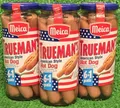 Produktbild: (18,95€/kg) 3x Meica Truemann`s Hot Dog Würstchen American Style 6+1  Versand 0€