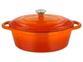 Produktbild: SILVERCREST® Bräter Gusseisen 29 cm / 4,8 Liter (Orange)