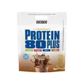 Produktbild: Weider - Protein 80 Plus - 4-Komponenten Protein Pulver - Hoher Proteingehalt mit 80% Eiweiß - Cremige Shakes mit Calcium & Vitamin B6 - 2kg - Schoko