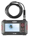 Produktbild: Testboy TV 280 Mobile Endoskopie-Kamera mit LCD-Anzeige, Inspektionskamera (bis zu 5 Stunden Betriebszeit, Echtzeitansicht, integrierte LED-Beleuchtung & zwei Meter langes flexibles Kabel), Schwarz