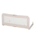 Produktbild: hauck Bettschutzgitter Sleep N Safe Plus für Kinder 18 Monate bis 5 Jahre, Rausfallschutz Bett für Kinder im Elternbett, 108 x 50 x 44 cm, Faltbar, Tragbar, Bettgitter für Kleinkinder (Beige)