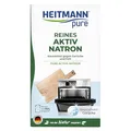 Produktbild: HEITMANN pure Reines Aktiv-Natron | Entfernt zuverlässig Fett, Gerüche und Flecken im ganzen Haushalt | 450 g
