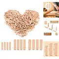 Produktbild: 500 Stück Holzdübel Set 6mm 8mm 10mm, Stücke Holzdübel, Holzübelstifte Repara...