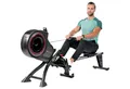 Produktbild: AsVIVA Rudergerät RA14 Magnetic Rower, platzsparend hochklappbar
