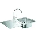 Produktbild: Grohe Einbauspüle-Set K200 86x50cm, 1 Be, m EH-Spültischarmatur, ES