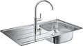 Produktbild: Grohe Bau Spülen Bundle best.aus Edelstahlspüle K200 + Spült
