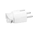 Produktbild: LEGRAND Schutzkontakt-Stecker Knickschutz 360° Drehbare Einführung weiß