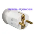 Produktbild: LG 50172 Stecker m.drehb.Kabeleinf.weiß