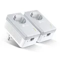 Produktbild: TP-LINK TP-Link TL-PA4010P KIT V5 PowerLine Netzwerkadapter 600 Mbit/s Ethernet/LAN Weiß 2 Stück(e) (TL-PA4010P KIT)