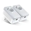 Produktbild: TP-Link TL-PA4010PKIT AV600-Powerline-Adapter KIT mit Steckdose 2er Set Plug-and-Play