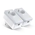 Produktbild: TP-Link TL-PA4010PKIT AV600-Powerline-Adapter KIT Steckdose 2er Set Plug&Play