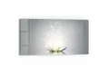 Produktbild: DEQORI Glasbild 'Funkelnde Lotusblüte', 'Funkelnde Lotusblüte', Glas Wandbild Bild schwebend modern
