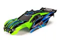 Produktbild: TRAXXAS Karo Rustler 4X4 grün/blau, kpl. lackiert / TRX6734G