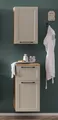 Produktbild: Badezimmer Schrankset in kaschmir mit Wotan Eiche Nb. MARLING-03 Hängeschrank & Unterschrank, B/H/T ca. 40/150/35 cm