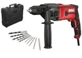 Produktbild: SKIL 6745 GA Schlagbohrmaschine (1050 W, für Holz/Metall/Keramik/Kunststoff/Mauerwerk, 13 mm Schnellspann-Metallbohrfutter, Spindelarretierung, Softgrip, Handwerker, Werkzeug Zubehör) HD1E6745GA