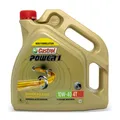 Produktbild: (14,49€/1l) Castrol Power 1 4T Motor Öl 4l Kanister 10 W 40 für Rieju 50 Dinli