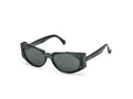 Produktbild: MaxMara MM0160 96N green horn 54/16/140 Damen Sonnenbrillen