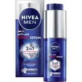 Produktbild: Nivea Serum Men Anti-Age 2in1 Power, für Gesicht, Anti-Aging, mit Thiamidol und Hyaluron, 30 ml