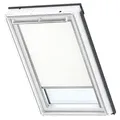 Produktbild: VELUX Verdunkelungsrollo Uni Weiß 1025, C04, Aluminiumschiene,GGU,Manuell,VELUX