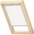 Produktbild: VELUX Original Verdunkelungsrollo für VELUX dachfenster C04, Weiß, Grauer Führungsschiene