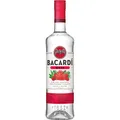 Produktbild: BACARDÍ Razz, 27% Vol., 150 cl / 1.5 L, weißer Rum mit spritzigem Himbeergeschmack, weiche Noten reifer Himbeeren und saftige, herbe Zitrusfrucht