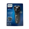 Produktbild: Philips Shaver Series 3000 – Elektrischer Nass- und Trockenrasierer für Männer