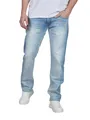 Produktbild: Replay Jeans Herren Stretch Straight Fit Grover Jeanshose Hose Denim, Länge:30L, Farbe:Light Blue Denim (MA972Z.000.917.010), Weite:33W