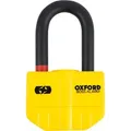 Produktbild: Oxford Boss 14mm, Bremsscheibenschloss m. Alarm - Schwarz/Gelb - 14 mm