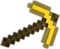 Produktbild: Gadget - Minecraft: Disguise - Gold Pickaxe Pp Plastic Replica - Disguise