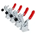 Produktbild: Scooter Corner Kniehebelspanner Schnellspanner,4Pcs Toggle Clamp GH-201-B, 90KG Fassungsvermögen,Geeignet für handgefertigte Produkte, Schleifwerkzeugbau