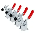 Produktbild: Kniehebelspanner Schnellspanner,4Pcs Toggle Clamp GH201B, 90KG Fassungsvermög...