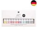 Produktbild: Rico Acrylfarbe, 12 Farben, Pastelltöne