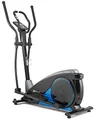 Produktbild: Hop-Sport HS-060C Ellipsentrainer Ergometer - Crosstrainer für Zuhause mit App-Steuerung, HRC-Funktion, 16 Widerstandsstufen - Elliptical Trainer max. Benutzergewicht 150 kg blau