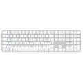 Produktbild: Apple Magic Keyboard mit Touch ID und Ziffernblock für Mac Modelle mit Apple Chip – Deutsch – Weiße Tasten ​​​​​​​