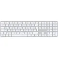 Produktbild: Apple Tastatur Magic Keyboard mit Touch-ID, MXK73D/A, flaches Design, Bluetooth, weiß/silber