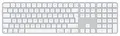 Produktbild: Apple Magic Keyboard Universal Tastatur USB + Bluetooth  Weiß