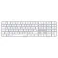 Produktbild: Apple Magic Keyboard (2024) mit Touch ID - Tastatur | Weiß Neu