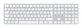Produktbild: MXK73D/A Apple Magic Keyboard mit Touch ID Ziffernblock Tastatur QWERTZ ~D~