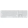 Produktbild: Apple Magic Keyboard mit Touch ID und Ziffern­block, Deutsch, weiße Tasten