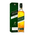Produktbild: Johnnie Walker Green Label, Blended Scotch Whisky, in edler Geschenkverpackung, 43% vol, 700ml Einzelflasche