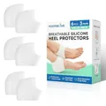 Produktbild: Pnrskter Silikon Fersenschutz, 6PCS Gel fersenpolster schuhe | Weich, Ferse Gel, Fersenschutz für Schuhe & Alltag, Trockene Fersen, Plantarfasziitis, Achillessehne, Damen & Herren