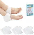 Produktbild: Fersenpolster, 3 Paare Gel Fersenschutz Silikon Pads, Socken Neues Material f...