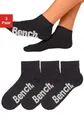 Produktbild: Bench. Kurzsocken (Packung, 3-Paar) mit bequemen Rippbündchen