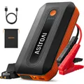 Produktbild: AstroAI Starthilfe Powerbank 7,0L Benzin 5,5L Diesel 5-in-1 QC 3.0 USB Orange