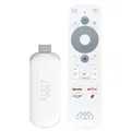 Produktbild: Homatics Stick HD Android TV WiFi Mediaplayer Stick mit Sprachfernbedienung Weiß