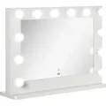 Produktbild: Homcom Hollywood, Weiß, Metall, 80x60x20 cm, Spiegel, Schminkspiegel