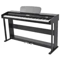 Produktbild: vidaXL Digitalpiano mit 88 Tasten und Pedalen Schwarz Melaminplatte