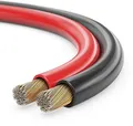 Produktbild: Sonero 30 Meter 2x0,75mm² CCA Lautsprecherkabel / Boxenkabel, Farbe: rot/schwarz, 30 m