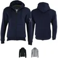 Produktbild: BULLDT Motorradjacke BLD1301 Hoodie (Spar-Set, mit Protektoren) Motorrad Hoodie Herren komplette Beschichtung mit Aramidfasern blau 60/4XL